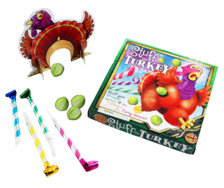 Stuff the turkey christmas game